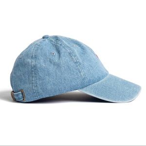 Chambray dad hat